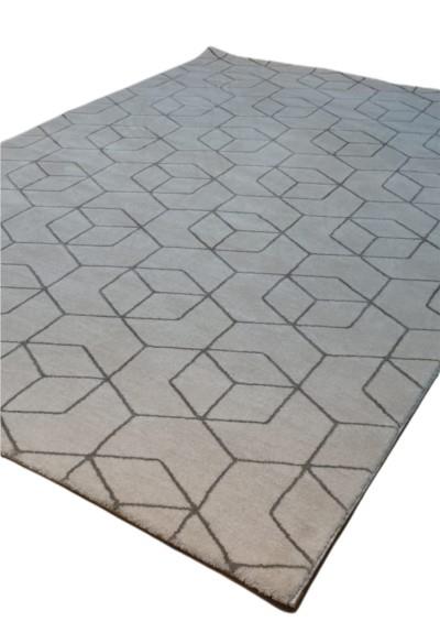 שטיח מודרני אפור דגם אופוס-06