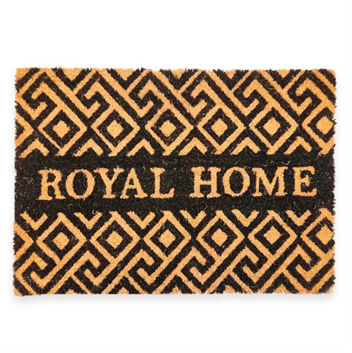 שטיחי סף / כניסה לבית באיכות גבוהה דגם -  Royal Home Black | מידות 40/60 ו40/120