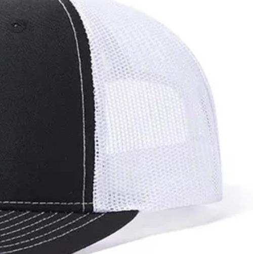 כובע בייסבול איכותי דגם Miami צבע - לבן שחור [אפשרות להוסיף רקמה]