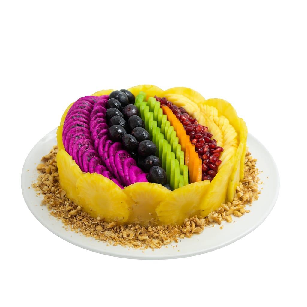 עוגת מלכת הפירות - טבעוני עוגת מלכת הפירות - טבעוני