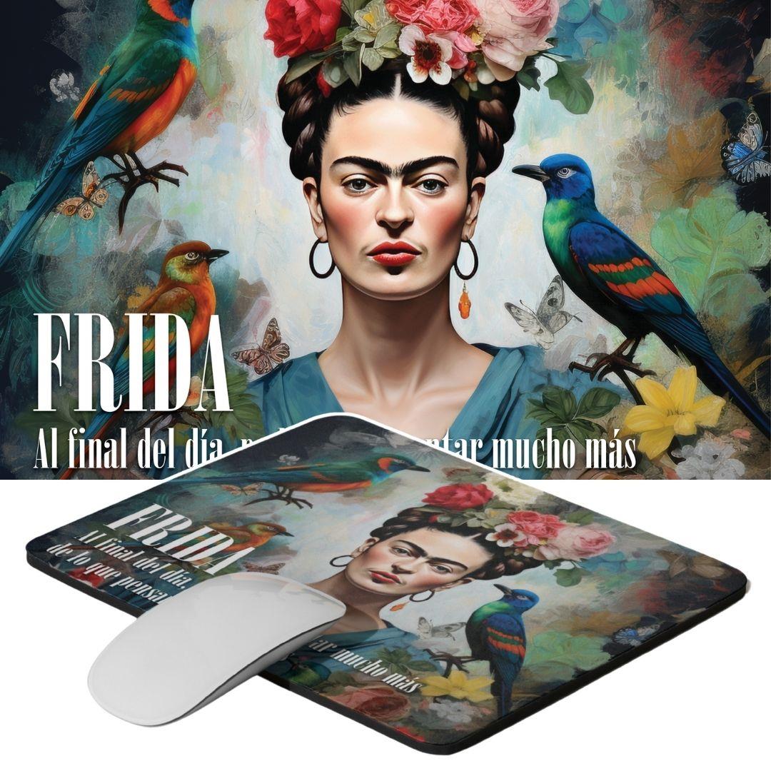 פד לעכבר פרידה קאלו בעיצוב נועז – דגם פרידה והציפורים | גיתוש