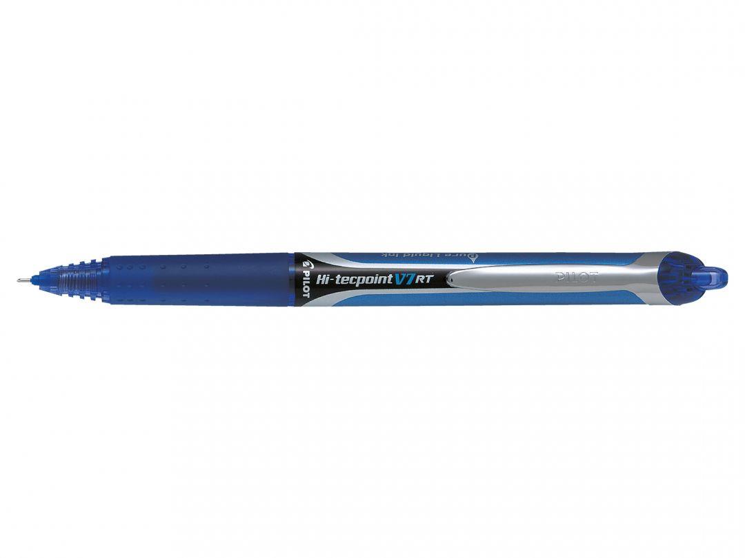 עט רולר פיילוט עם לחצן Pilot Hi Tecpoint V7 Grip RT 0.7mm
