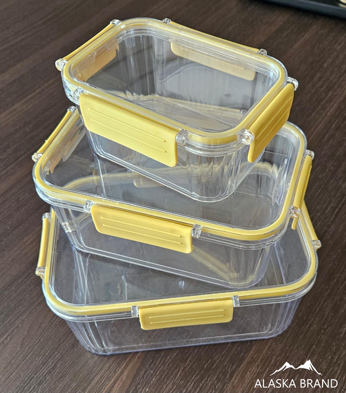 סט 3 קופסאות אחסון איכותיות דגם POP-UP | זהב