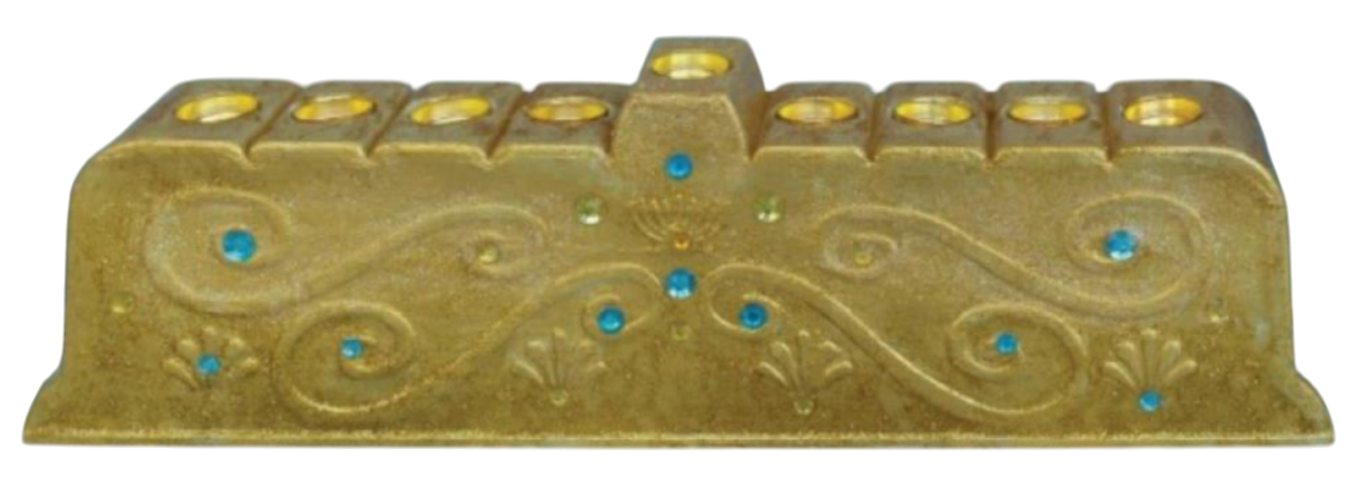 חנוכיה במבוק דגם מנורה גבוה