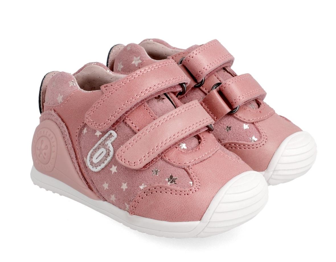 נעלי פעוטות ביומכניכס biomecanics stars pink