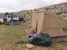אוהל ללא סככת צל