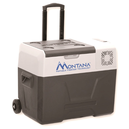 מקרר לרכב 40 ליטר 38X59X48 מדחס LG מבית MONTANA