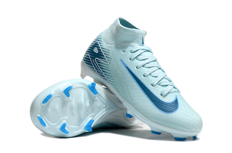 נעלי כדורגל ילדים Nike Air Zoom Mercurial Elite XI תכלת