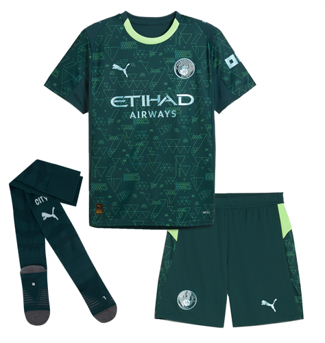 מנצ'סטר סיטי חליפת ילדים רביעית 25/26