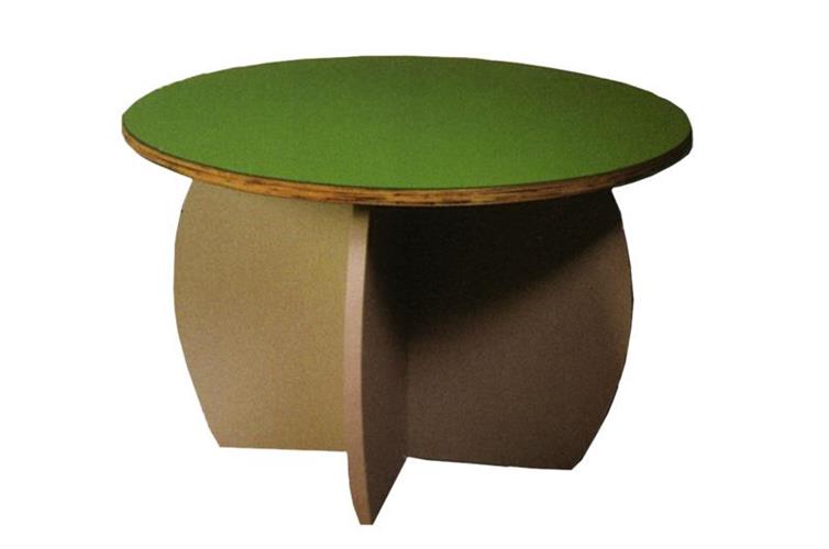 שולחן עץ רגל עץ