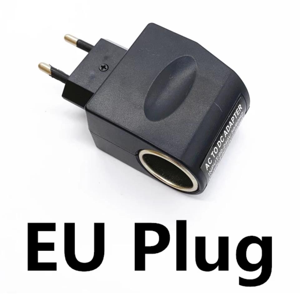 ממיר מעביר AC DC ADAPTER כניסה שקע מצית למוצרי 12 וולט ממיר עד 500 מילי אמפר קמפינג לייף