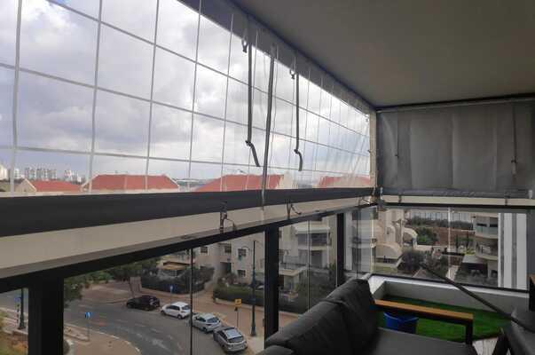 סגירת חורף למרפסת