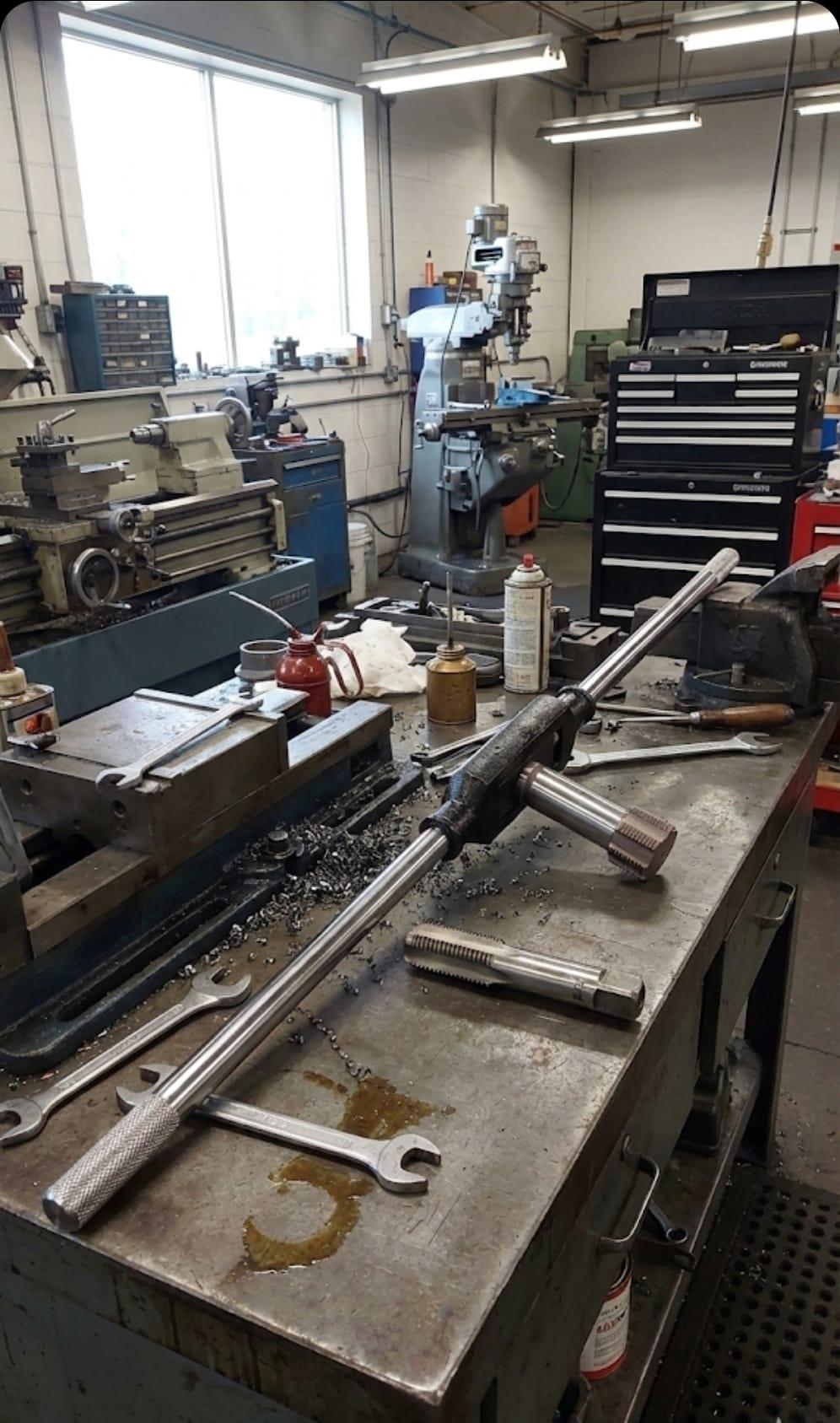 מפתח מברזים ענק TAP WRENCH ידית למברזים 2 צול למקצוענים קמפינג לייף מפתח מברזים ענק TAP WRENCH ידית למברזים 2 צול למקצוענים קמפינג לייף