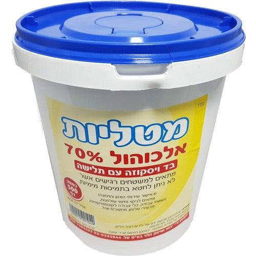 מטליות אלכוהול בדלי