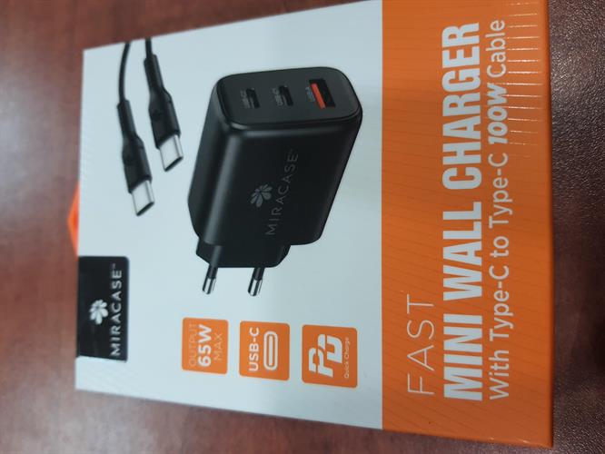 מטען קיר MIRACASE 65W
