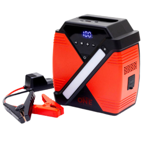 בוסטר התנעה משולב קומפרסור מקצועי לרכב A12 מבית ONE