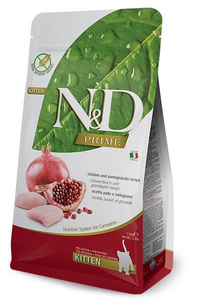 N&D פריים עוף חתלתולים 1.5 קג  Natural&Delicious