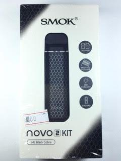 סיגריה אלקטרונית רב פעמית סמוק נובו קיט SMOK NOVO KIT 2 בצבע שחור