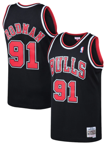 גופיית דניס רודמן אדומה NBA