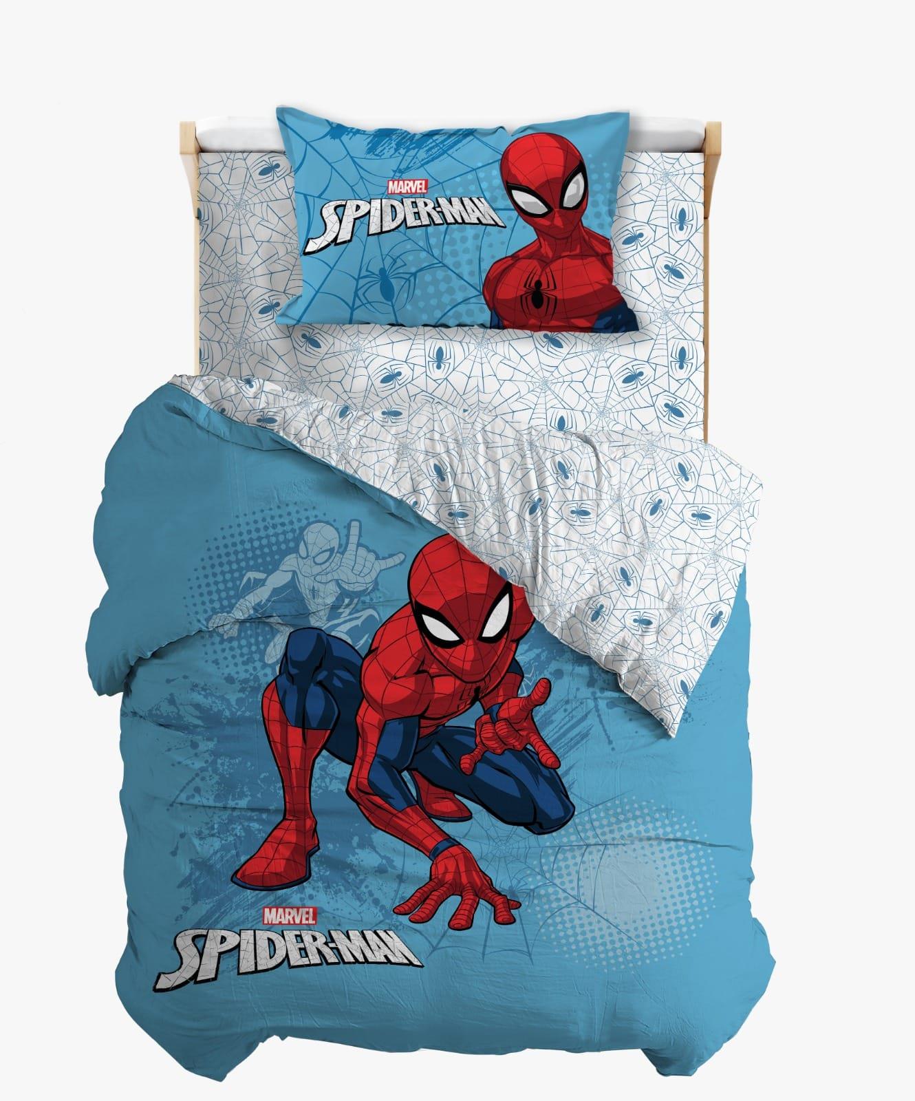 סט מצעים 100% כותנה מותגים - ספיידרמן אורבן