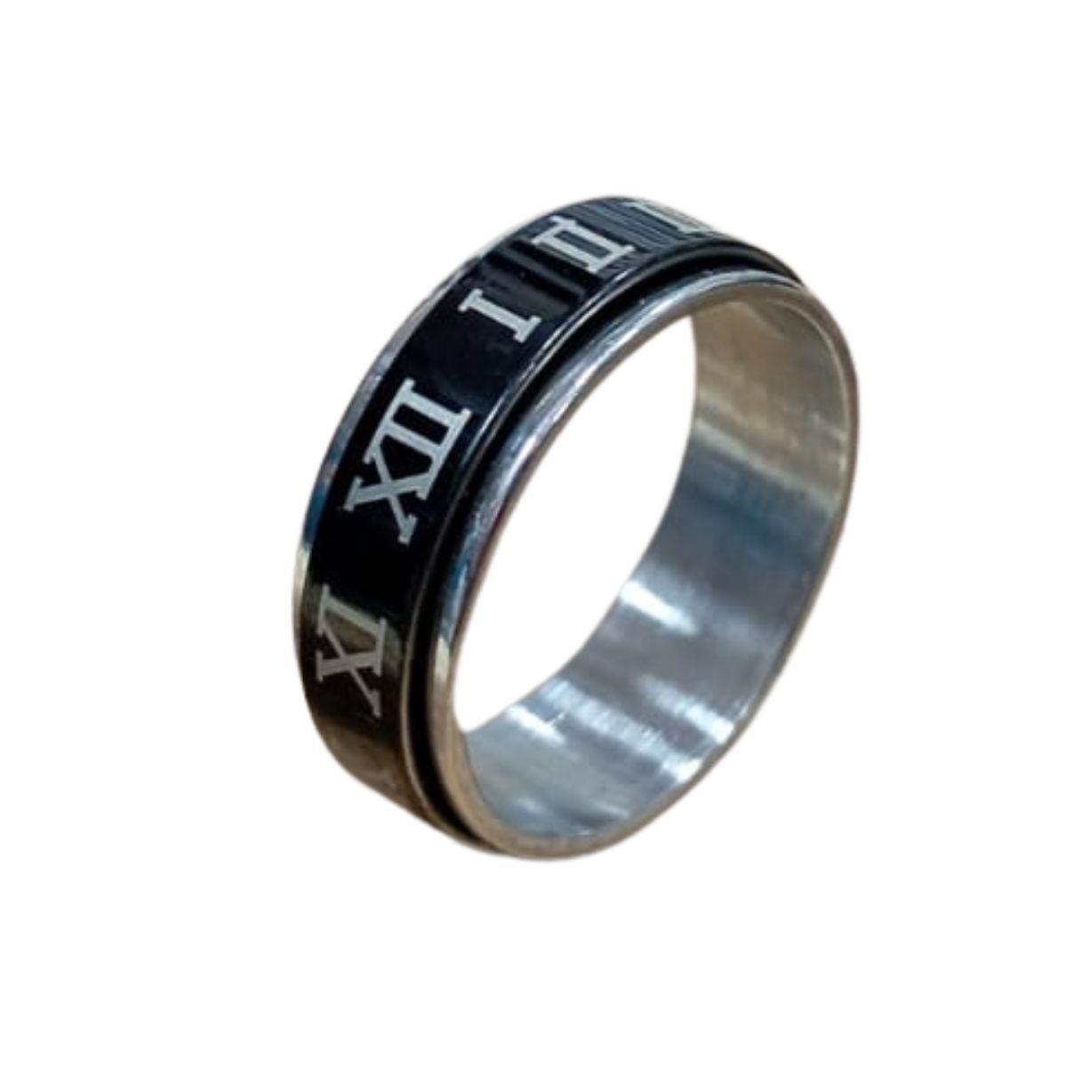 טבעת מסתובבת מספרים בלטינית