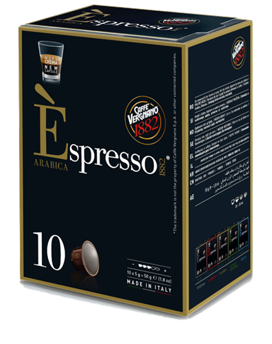 מארז קפסולות [10 יחידות 1.9₪ ליחידה] להכנת קפה אספרסו ARABICA [זהב] בניחוח ערביקה (תואמות Nespresso)