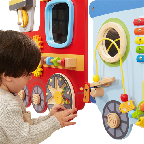 לוח פעילות לקיר דגם רכבת