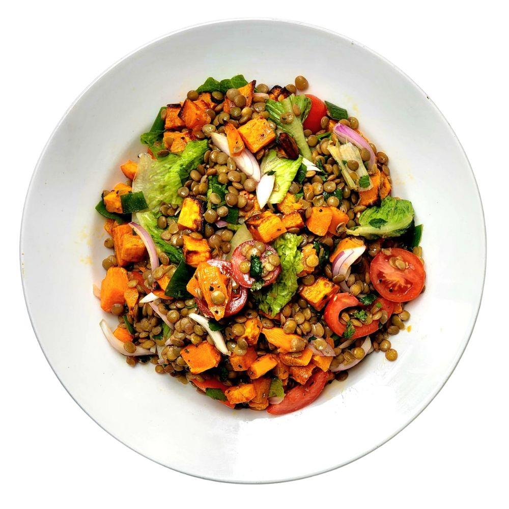 סלט עדשים ובטטה סלט עדשים ובטטה