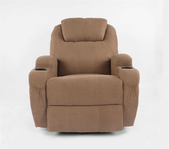 כורסאת טלוויזיה מתנדנדת מעוצבת יוקרתית דגם פרו צבע חום כורסאת טלוויזיה מתנדנדת מעוצבת יוקרתית דגם פרו צבע חום