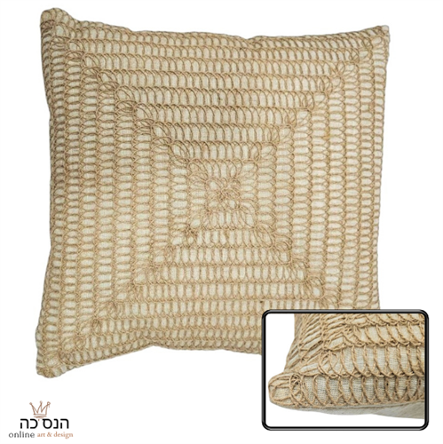 כריות דגם פישטן ארוג צבע 01 מידה 45*45