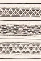 שטיח סלון זנבה בסגנון בוהו אתני - 100% כותנה