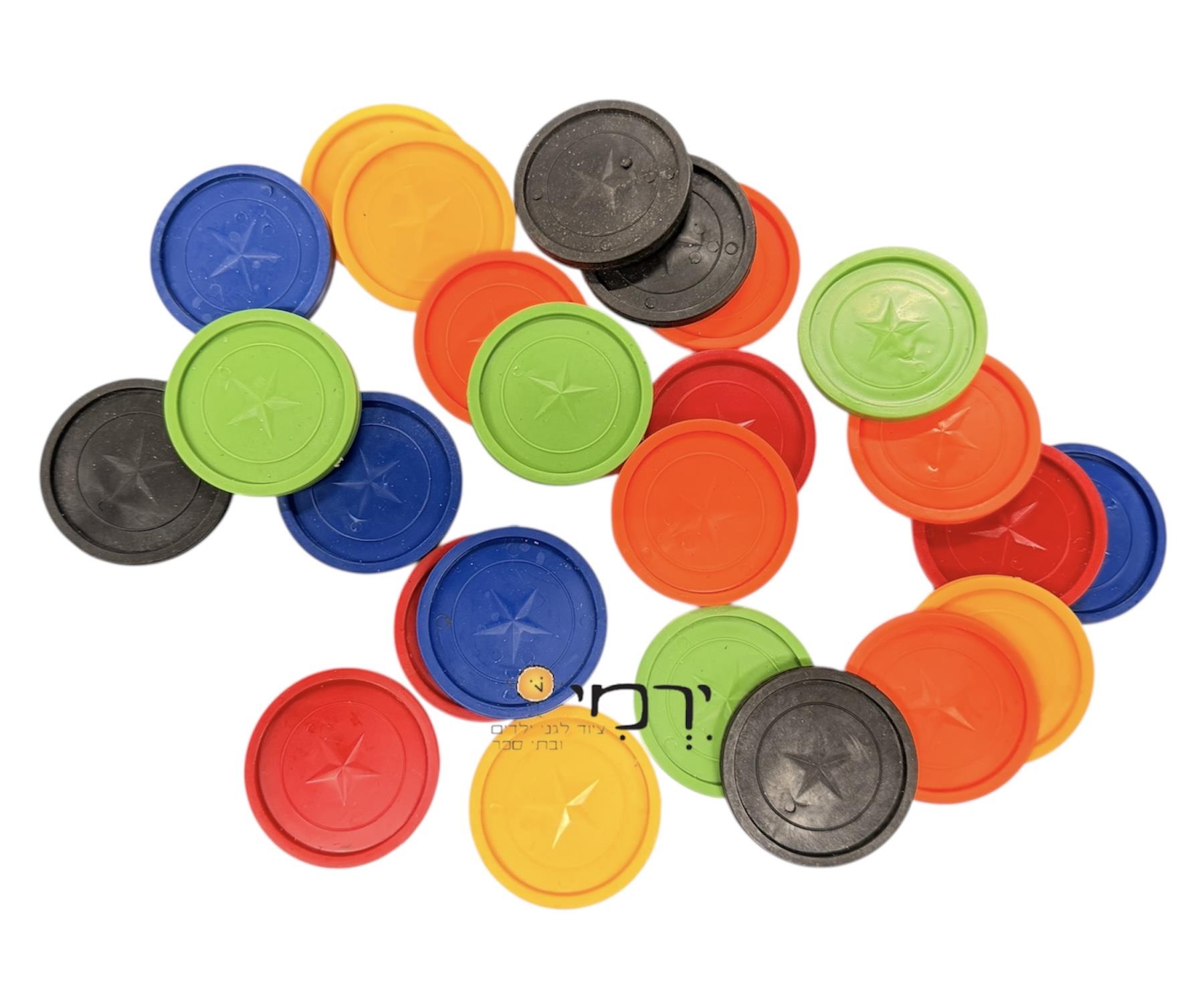 כלי משחק צבעוניים במארז