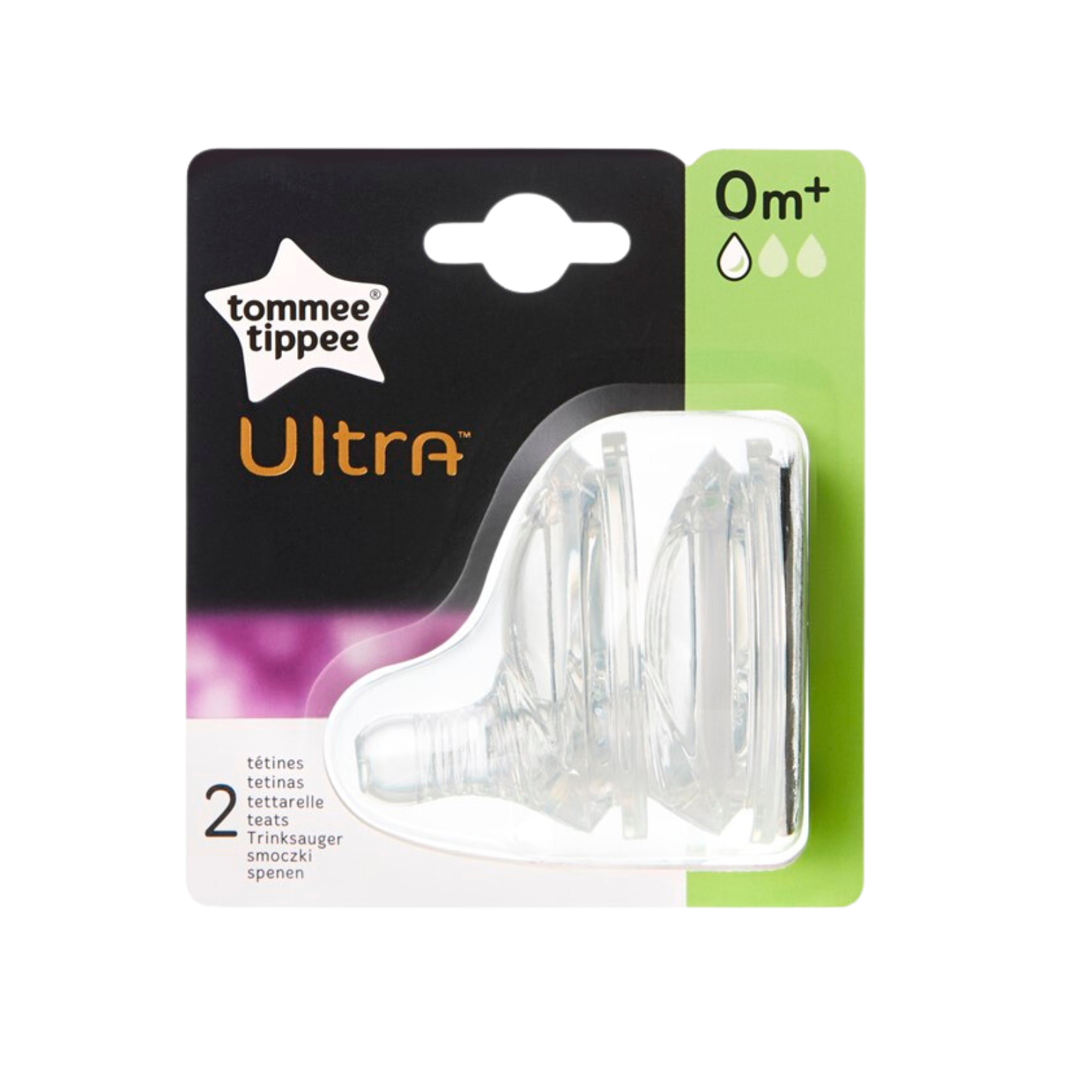 פטמות אולטרה בזרימה איטית 0m+ לסדרת ULTRA בלבד