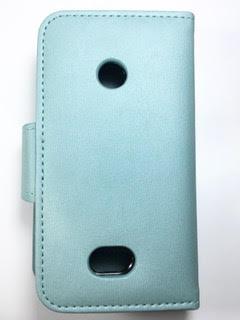 מגן ספר ברייטון BriTone לנוקיה 208 NOKIA בצבע תורכיז בהיר