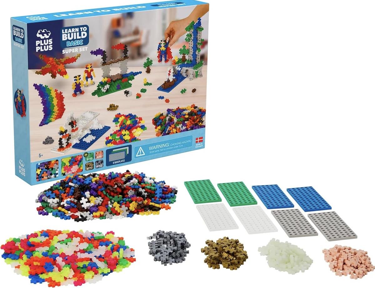 פלוס פלוס 1200 חלקים צבעוניים +משטחים
