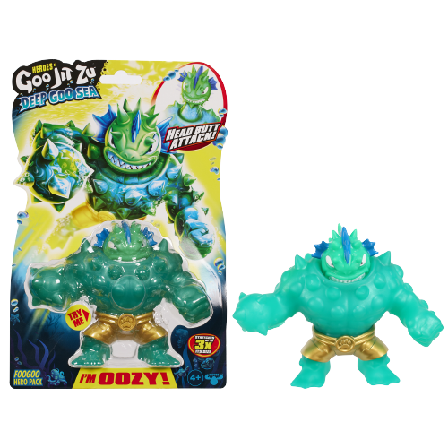 גו ג'יט זו - בובה נמתחת מפלצות ים - סטרץ' Deep Goo Sea פווגו - Goo Jit Zu