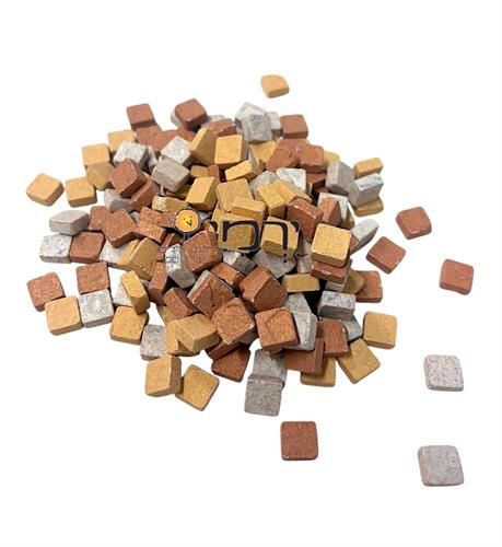 פסיפס אבן כסף זהב וברונזה 1 ק"ג