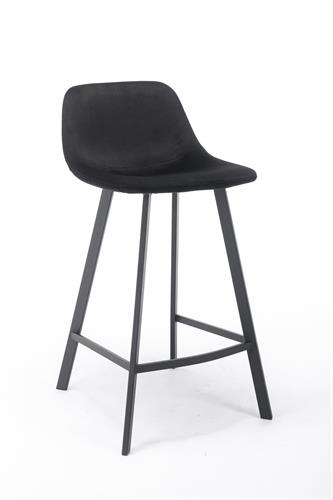 כסא בר מעוצב דגם פיראוס צבע שחור